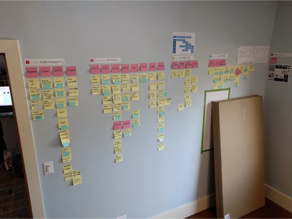 AtmosFX Media Player research artifact showing a second early investigation frame. 04