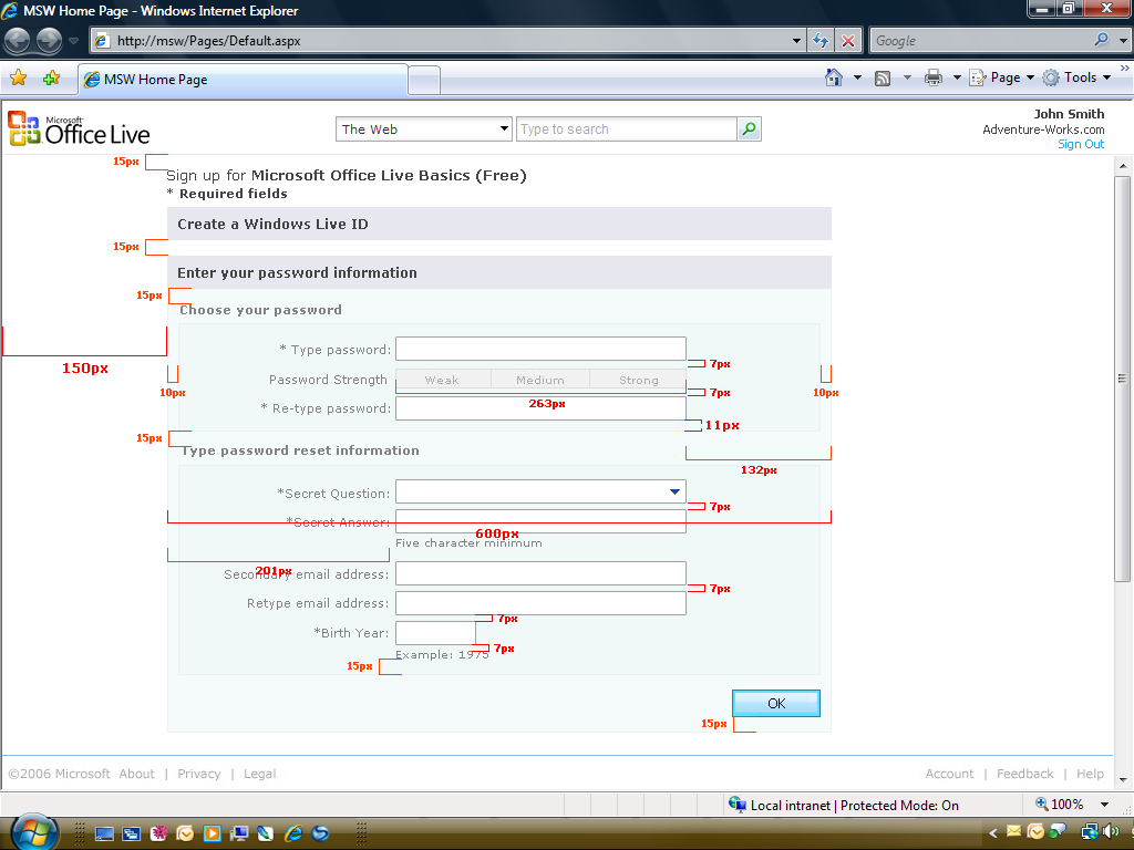 Office Live Configurator option 09