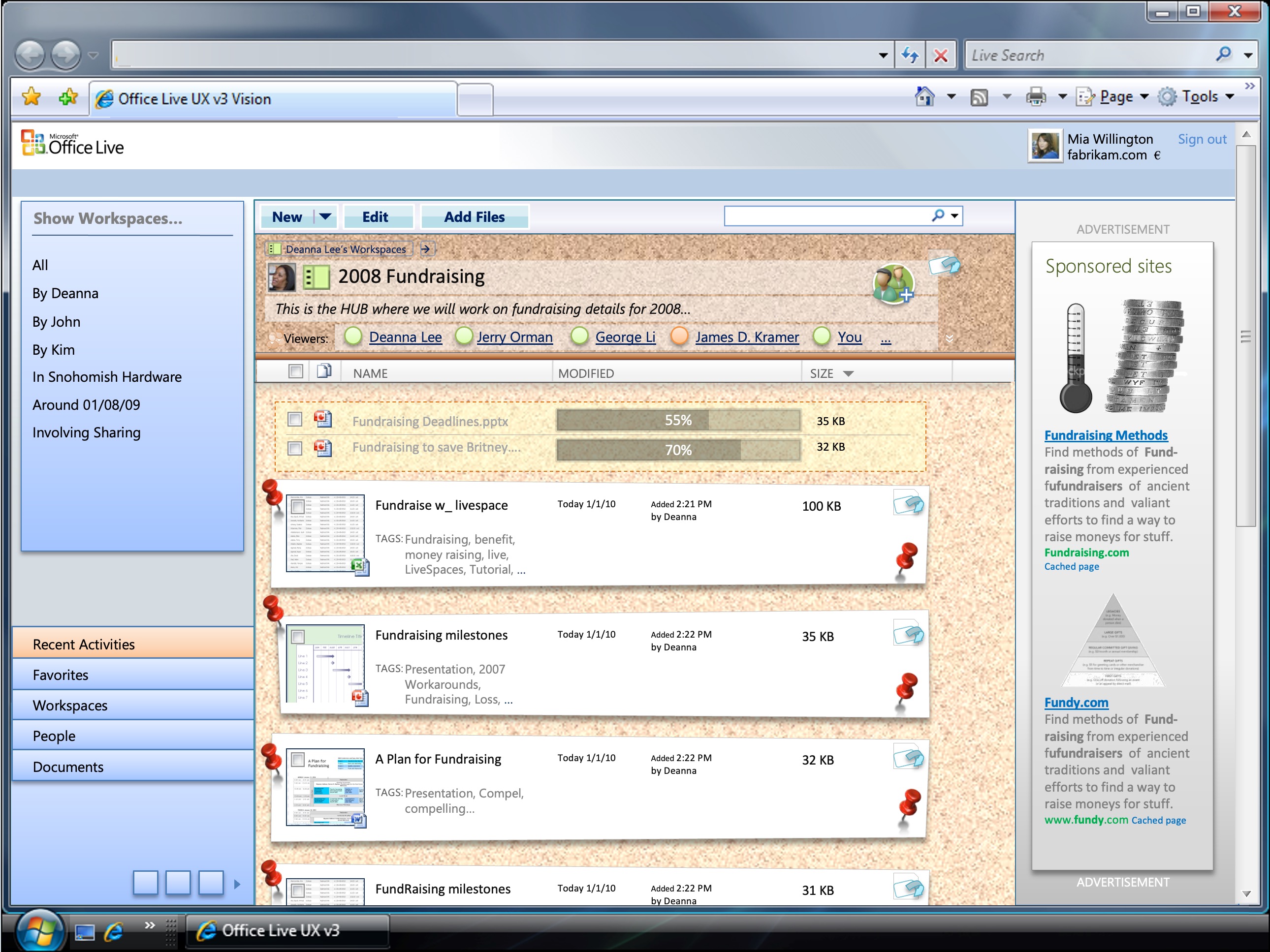 Workspaces and Small Business context 06